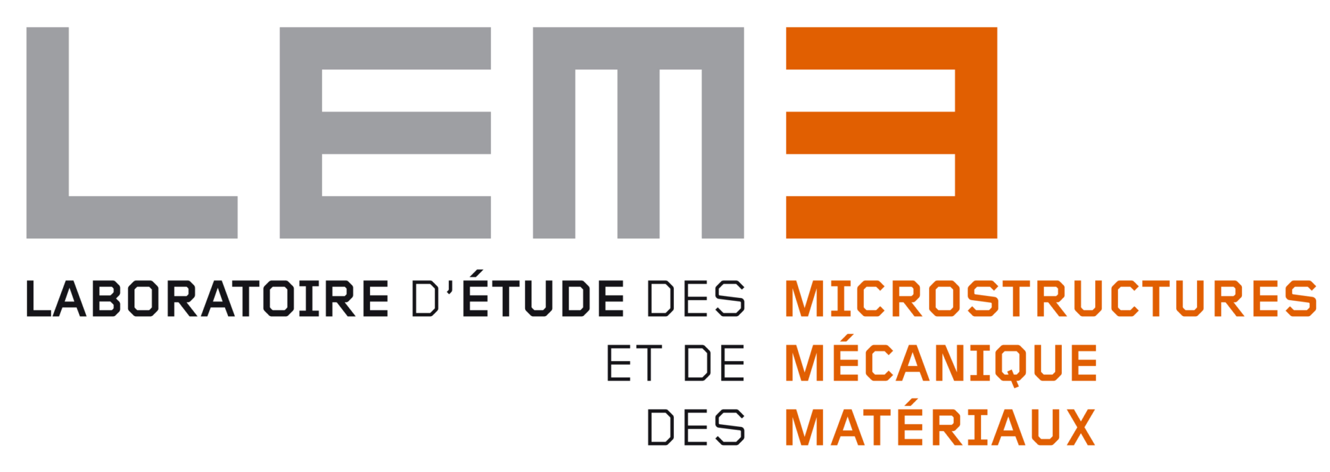 Logo du Laboratoire d'étude des microstructures et de mécanique des matériaux.